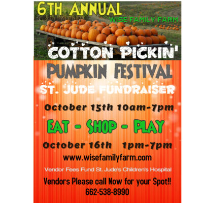 cotton pickin' Pumpkin Festival